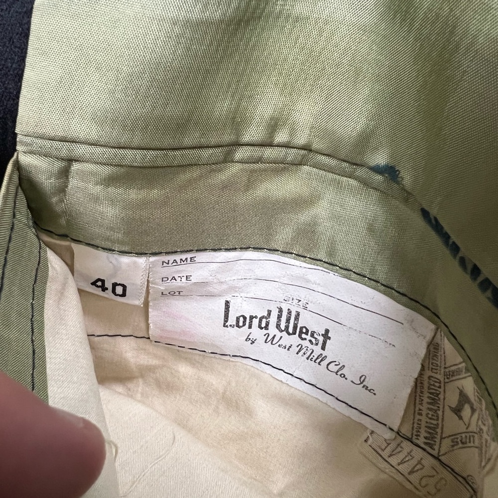 Lord West Black Tuxedo Tux Jacket 40r - image 5